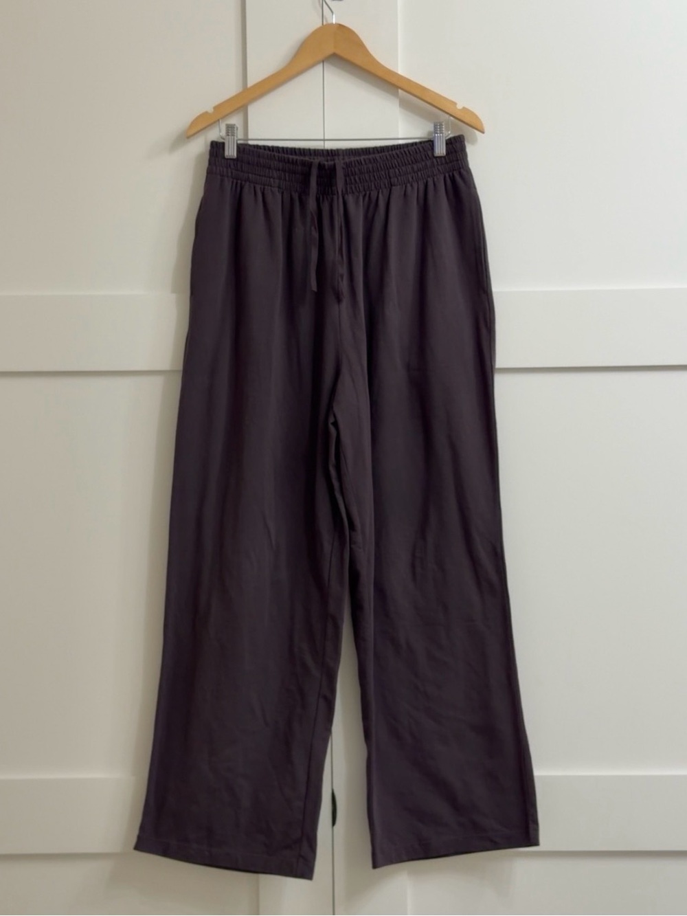 NWT Skims Cotton Jersey Wide Leg Pant SMALL - Picture 2 of 7